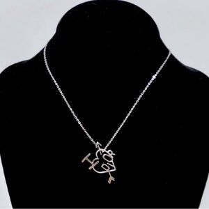 BRAND NEW CHRISTIAN DIOR DIOR WOMEN’S PENDENT NECKLACE I LOVE DIOR